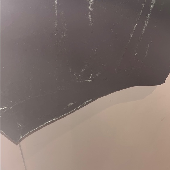 Torid Deep Green Velvet Long uneven / off shoulder Sleeve Top size 3X - Picture 6 of 9